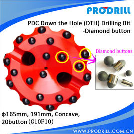 China Diamond DTH bit PDC bit supplier
